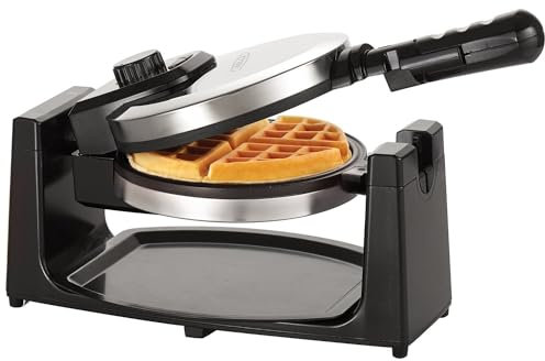 Bella Rotating Waffle Maker, Stainless Steel