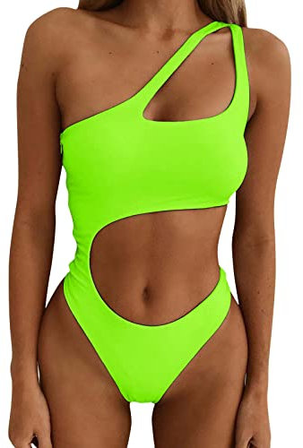 Crop top Beachvolleyball Bikini neon gelb Bugatti Damen Tankini mit Shorts Kleid Yoga Jumpsuit Damen mixkini Bauchtasche stylisch Crossbody Schlafanzug uv Kleidung