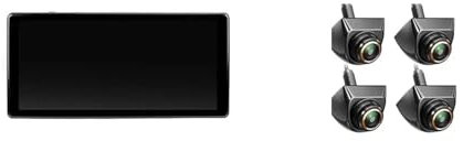 Rückfahrkamera Kabellos 10,36 Zoll 4-Kanal-Split-Screen-Blind-Spot-BSD-Alarm Onboard-DVR-Videorecorder-Monitor 170°AHD1080P-Kamera Für Wohnmobile, Lkws, Busse Rückfahrkamera(1 BSD add 4pcs 899)