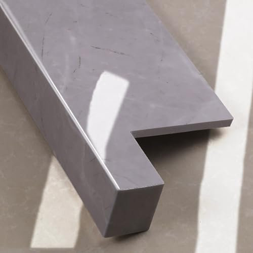 Protezione Davanzale Finestra Grigio Chiaro Protezione Davanzale con Nasello, Soggiorno / balcone / camera da Letto Protezione Davanzale Finestre, Interno Casa Protezione Tagliabile per Bovindo(60cm x
