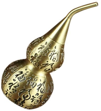 Alipis Gourd Statue Decor Chinese Gourd Craft Adornment Home Decor Statue Small Ornaments for Shelves