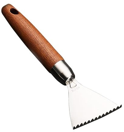 Generisch Fischschupper, Fischentkalker - Werkzeug Zum Entfernen Von Fischschuppen Aus Edelstahl | Fischhautreiben Mit Ergonomischem Griff, Küchenhelfer, Fischreinigungswerkzeuge Für Hobbyköche