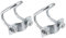 HOLIDYOYO 2Piezas Abrazadera de Tubo Forma Hierro Galvanizado de Clip de Tubería para Uso Equipos de Ganadería y Construcción