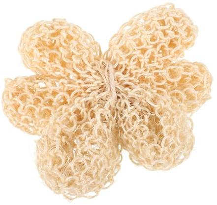 WOONEKY Bola de Baño de Sisal Natural Exfoliante Esponja Corporal para Ducha Depurador para Eliminar Muerta Herramienta de Limpieza Corporal para Adultos