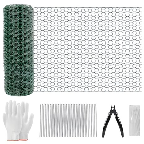 kaiop Protections pour Extérieur, Clôture Grillagée Anti-rongeurs, Filet de Protection Résistant Imperméable pour Fraisiers Myrtilliers Arbres Fruitiers Jardin Extérieur