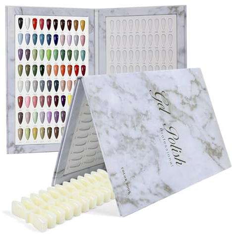 KAGEYMB Nuancier Ongles Nuancier Coloriage avec Trou Nuancier Nuancier Ongle Onglerie Nuancier Ral Accessoire Presentoir Ongles Nuancier Presentoir Ongle Onglerie Materiel Professionnel