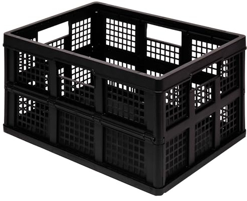 Really Useful Box Fällbox 45FBK svart 45 l (B x H x D) 390 x 280 x 570 mm 1 st.