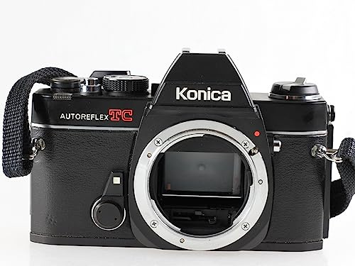 Konica Autoreflex TC SLR 35mm Black Body Camera AR mount XLNT