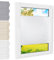 Plissee Klemmfix [Weiß, 100x220 cm] ohne Bohren für Tür & Fenster, Faltrollo mit einfacher Montage/Bietet optimalen Sichtschutz und Privatsphäre, idealer Sonnenschutz