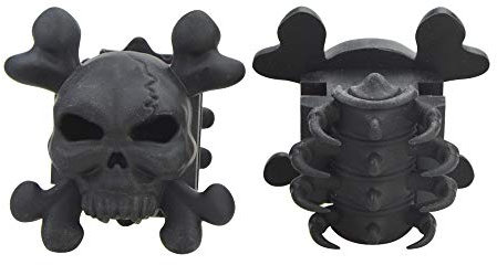 ZSHJG 2 Stück Bogen Stabilisator Bogenschießen Dämpfer Glied Stabilisatoren Vibrationsdämpfer für Compound Bogen (Schwarz)