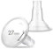 Maymom Myfit 27Mm Shields Compatible with Medela Breast Pump- Personalfit, Freestyle, Harmony, Maxi Connector; Connect to Widemouth/Narrow Connector, Personalfit/Freestyle Flex Connector; 2Pcs