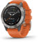 Garmin Fenix 6 Sapphire Multisport GPS Watch - Titanium with Orange Band