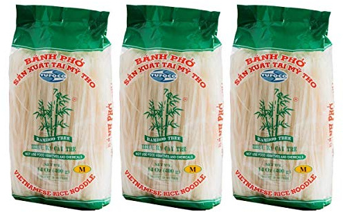 Bamboo Tree Rice Noodle (Medium- 3MM) 400g - Pack of 3