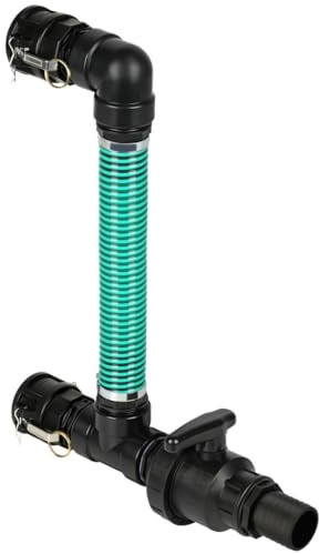 REKUBIK IBC Adapter 2 Camlock Dose - 2 IBC übereinander Tankverbindung Schlauch Größe 50mm (2)
