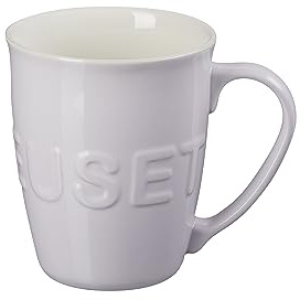 Le Creuset Stoneware 20 oz Extra-Large Logo Coffee Mug, Shallot