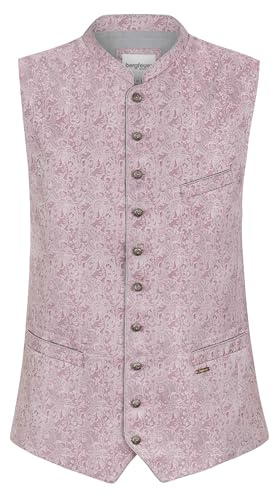 Bergeld Traditionell väst Ramiro, Dämpad rosa, 52