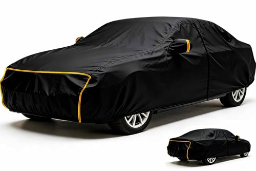 Telo Auto per Alfa Romeo 164(1987-1997), Copertura Auto Impermeabile & Traspirante | Telone Anti-UV, Vento, Polvere | Con cerniera sul lato del guidatore