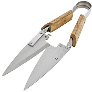 Xclou Garden Buchsbaumschere mit Eschengriff, Mehrfarbig, 29,5x7,5x4,5 cm
