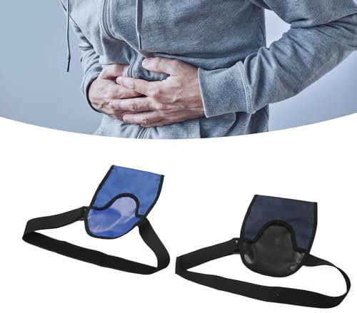 NSXAYIWESac De Stomie étanche Couvre la Couverture De Poche De Stomie Universelle Réglable Fournitures De Stomie Pour Iléostomie 2 Pièces Sac De Stomie Bleu Bleu Royal