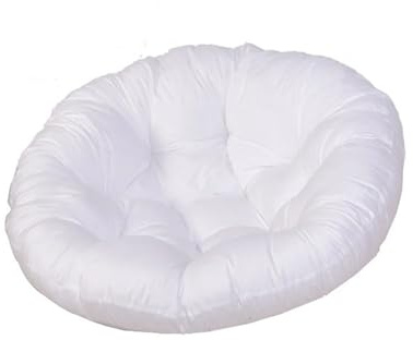 YGSGJSP Cojín para Silla Colgante Cojín Redondo for Asiento Colgante de Cesta, Relleno Suave de algodón y ratán, for Silla de Huevo, for Interior y Exterior, Patio, jardín, Relax, sofá.(80cm)