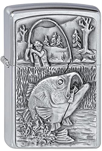 Zippo 1300003 Lighter Lighter Logo Parent Bass Fishing