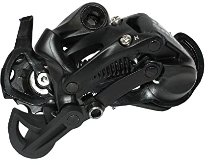 Schaltwerk X5 9-Gang medium Käfig Alu 00.7515.082.010,schwarz