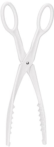 Fackelmann Kunststoff Greifzange für die Küche, Farblich sortiert, 1 Stück