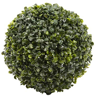 Kunstpflanze Buchsbaum Kugel 26x26cm Buchsbaumkugel künstliche Pflanze Dekopflanze Gartendeko groß