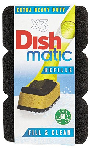 Dishmatic Extra Heavy Duty Scourer Refill (3)
