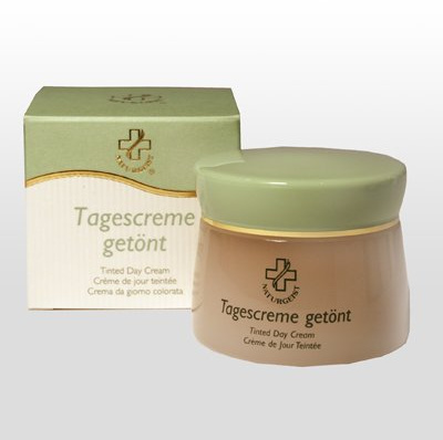 Naturande dagkräm tonad mörk Hagina 50 ml