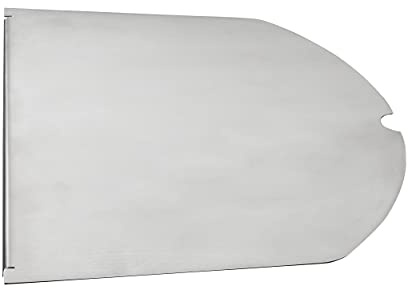 mocisa Edelstahl Grillplatte/Plancha passend für alle Grills der Weber Baureihe (Q300/Q3000 Baureihe)