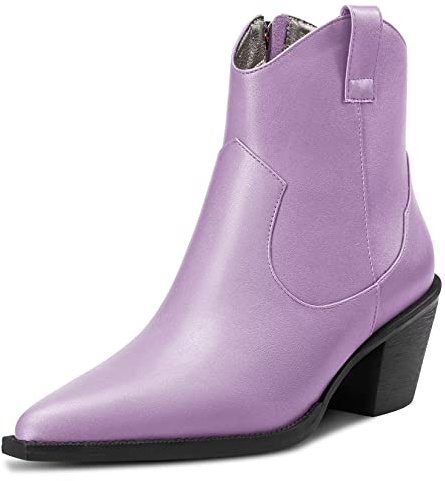 Castamere Donna Basso Gattini Tacco Heel Chiusa a Punta Stivaletti Slip-on Classico Dress da Matrimonio Ufficio Equitazione Stivali