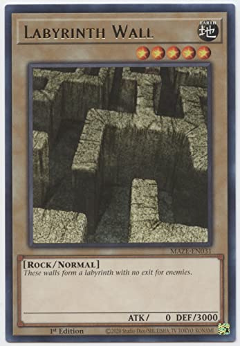 YU-GI-OH! Labyrinth Wall - MAZE-EN031 - Raro - 1ª edición