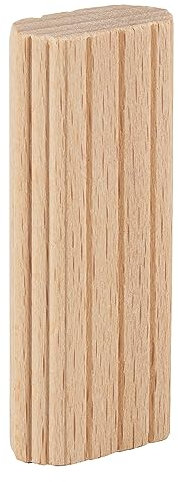 Trend 50 Stück Buchenholz Flachdübel (10 x 50mm) für Holzbearbeitung, Tischlerei und Möbelbau, TEN/10X50/50