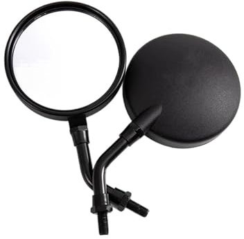 Motorrad Lenkerendenspiegel Für Z900 Für Z1000 Für Motorrad Rückspiegel 8/10MM ABS Retro Seite Spiegel(A)