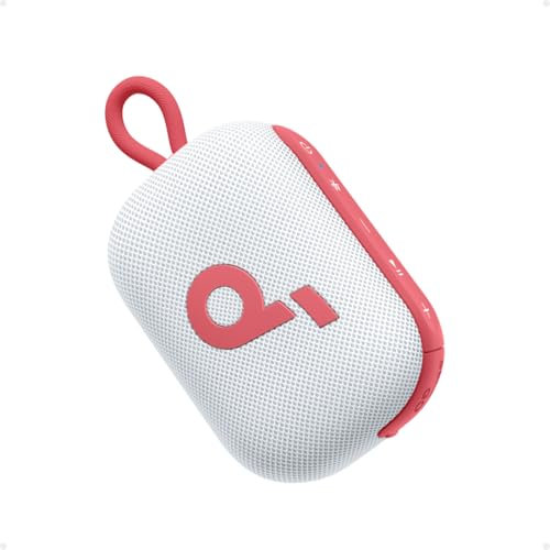 Soundcore Select 4 Go Altavoz Bluetooth Portátil, Mini Altavoz Ducha, 20H, IP67, Mini Altavoz Bluetooth, Flotante, Sonido Potente de 5W, Interiores y Exteriores, Ciclismo