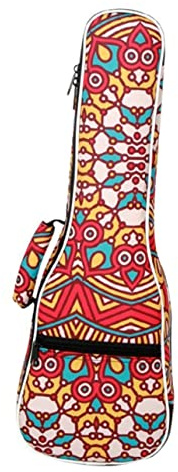 UPKOCH Tragbare Ukulelen Schultertasche aus Canvas und Nylon mit Verstellbarem Schultergurt und Wasserfestem Design für Sichere Aufbewahrung Unterwegs Zufällige Farbe