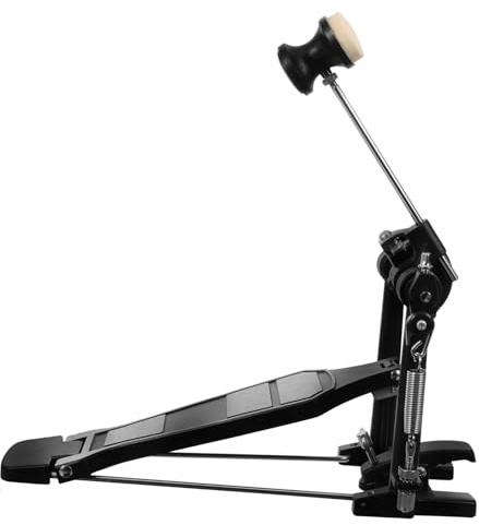 Generisch Zubehör Für Tritthammer Effektpedal Für Gitarre Basspedal Bassdrum-pedal Elektrisches Drumpad Kontrabass-pedal Doppeltes Kick-pedal Double-kick-drum-pedal Aluminiumlegierung