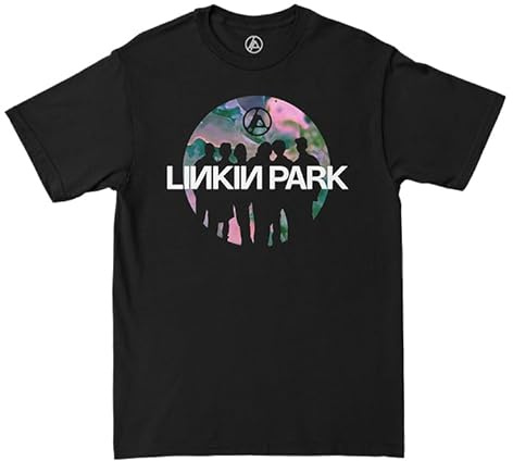 Linkin Park från Zero Official Merch Silhouettes t-shirt för kvinnor, Svart, M