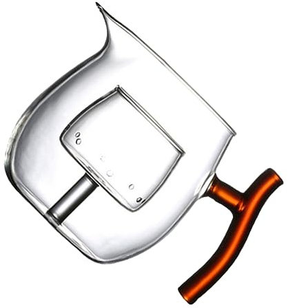 ULTECHNOVO Tetera Transparente Tetera De Cocina Para Flores Para Preparar Infusiones Casa Trabajo De Vidrio