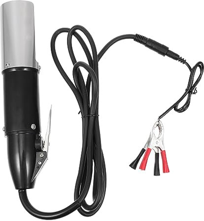 GLEAVI 1 Juego Raspador eléctrico de escamas de pescado removedor de escamas de pescado eléctrico raspador de escamas de pescado portátil removedor de huesos de peces Batería de Litio