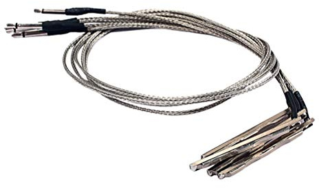 Milisten 5piezas Palillo De Recogida De Transductor Piezoeléctrico Varillas De Captación Para Guitarra Acústica o Caja De Accesorio De Instrumento Musical