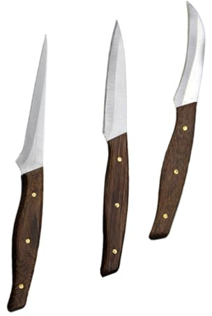 SHINEOFI Coltelli da Intaglio Frutta in Acciaio Resistente per Cucina Strumenti Pratici per Intagliare Melone Ananas e Verdure Taglio Affilato per Decorazioni Facili e Precise