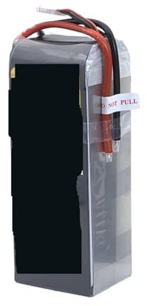 STYOZDH per TATTU per Batteria LiPO 25C per multirotore a Grande carico per esacottero per Drone agricolo(Burgundy)