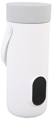 Sxhlseller Bouilloire électrique de Voyage 350 Ml, Chaudière à Eau Chaude Portable en Acier Inoxydable avec ébullition Rapide de 10 Minutes, Bouilloire Intelligente sans Fil Rechargeable