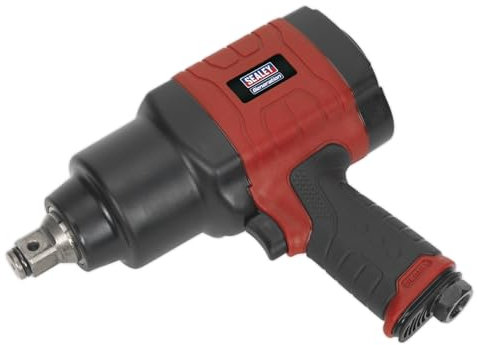 Sealey Gsa6004 Composite Air Impact Wrench 3/4Sq Drive Twin Hammer