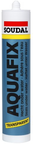 All weather sealant, even seals under water, Aquafix