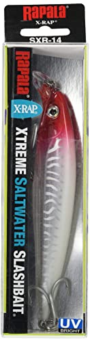 Rapala - X-Rap Saltwater Angelköder - Angelzubehör für große Raubfische - Kunstköder für alle Fischarten - Hergestellt in Estland | Inshore Hard Bait, Snook Redfish Speckled Forelle und Striper Angelköder
