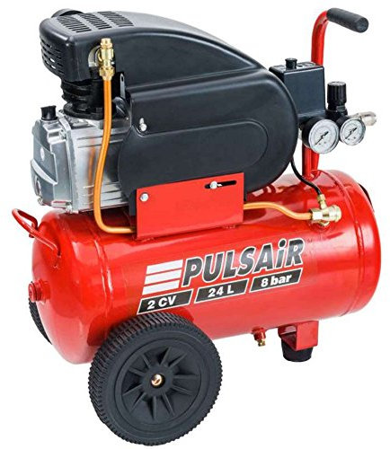 Ribitech - Compresseur électrique 24 Litres - 8 Bar