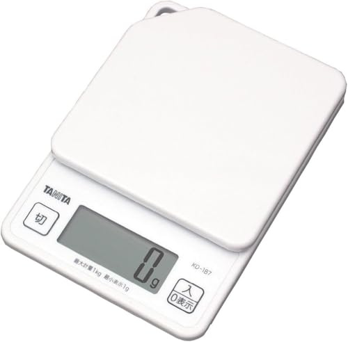 TANITA Digital cooking scale-1kg White KD187-WH